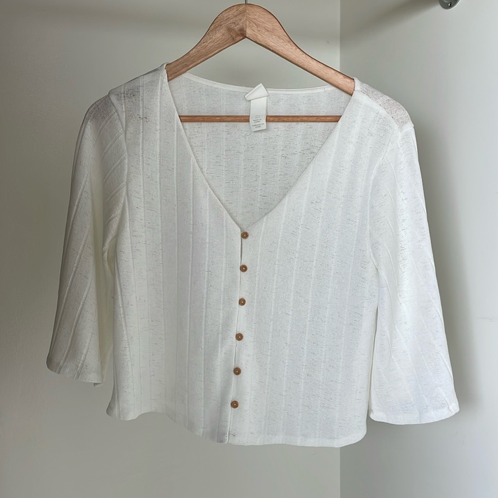H&M knitted blouse
